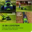 Picture of 60V Lawnmower 53cm Gen II Self Propelled (including batteries & charger)